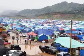持续降雨加剧缅甸老街地区难民生活困境，3万民众急需援助图片