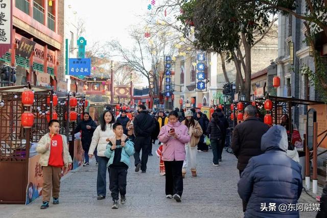 冬至大集燃炸开场！东阿中医药文化旅游区热闹到沸腾！