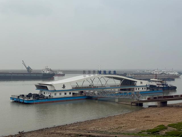 【冬驾长江中游】洞庭湖入江口