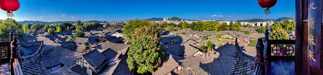 2024深秋四川行14 阆中古城2嘉陵江游船码头、华光楼、中天楼