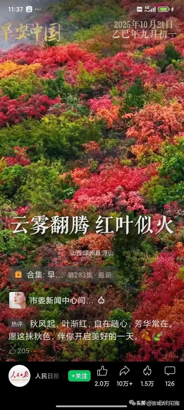 刷屏了！晋城“新顶流”！