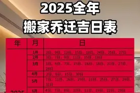 2025全年搬家攻略+13个乔迁仪式，今年搬家的赶紧收藏图片