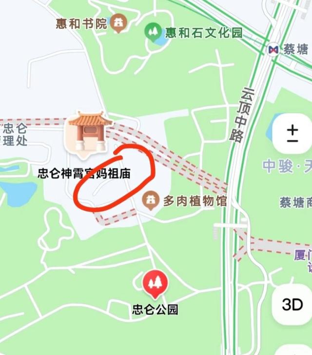 厦门忠仑公园神宵宫，分灵自厦门何厝顺济宫，历经数百年香火绵延