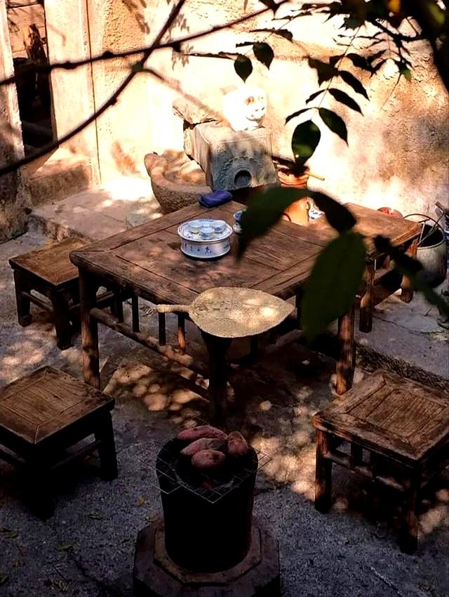 院子接地气，生活才有烟火气