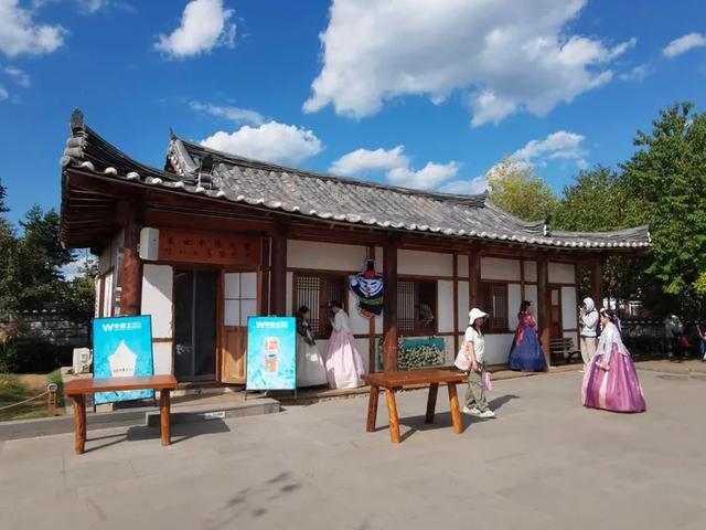 延吉市的中国朝鲜族民俗园