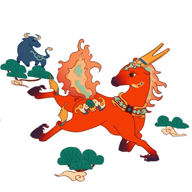 “骐骥泽泽”亮相东海四朵金花广场，等你来打卡！