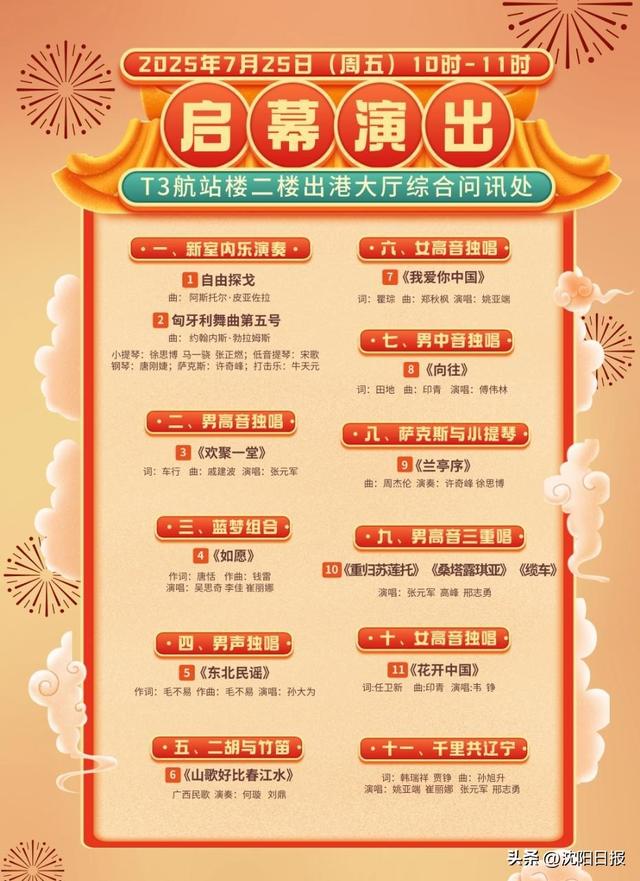 从值机到登机全程“有戏”！沈阳桃仙国际机场开启暑运文化嘉年华