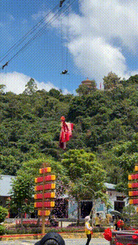 心动了无数次！男神@故里 领衔花美男舞动观音山，浪漫指数爆棚