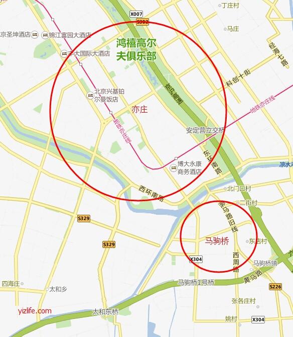亦庄与马驹桥