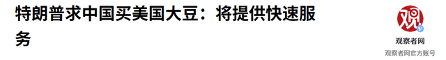 中国不买美国大豆，沉默11天后，特朗普报复来了，对华发起新制裁