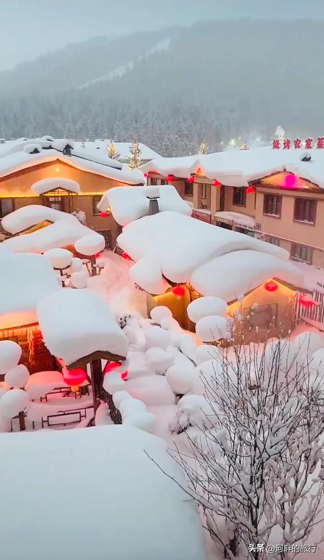 中国雪乡 ,大雪后的童话