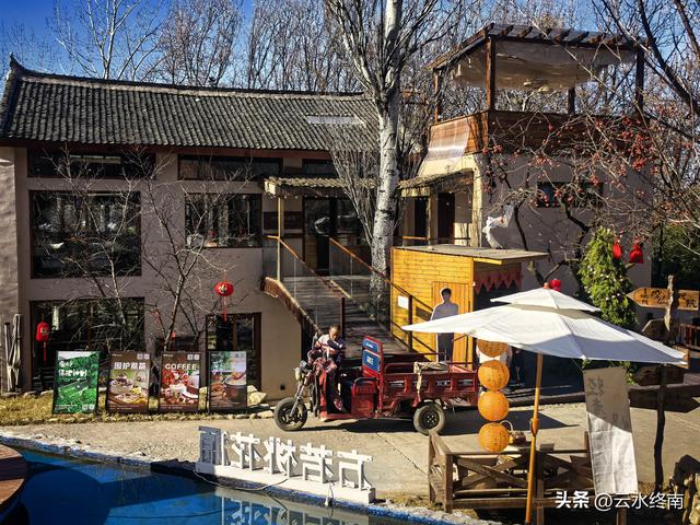 在蓝田不为人知的这个峪口，驱车深入，发现一个隐秘的“桃花源”