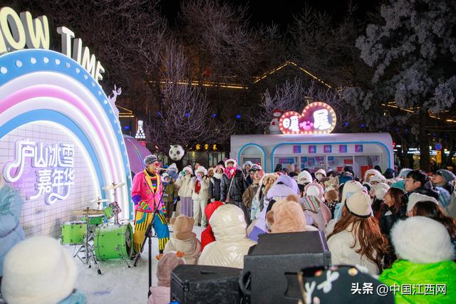 庐山雪景分外妖娆