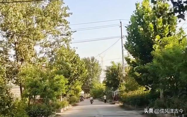 梁山县马营镇220国道旁的小村落——胡屯