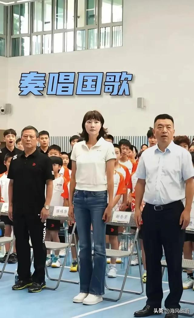 42岁林丹嫩得像小伙，44岁谢杏芳换发型老10岁，状态差得像两代人