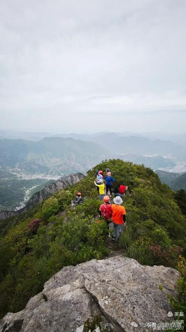 雁荡山百岗尖显胜门穿越,这条风光绝美的经典徒步线路你可去过
