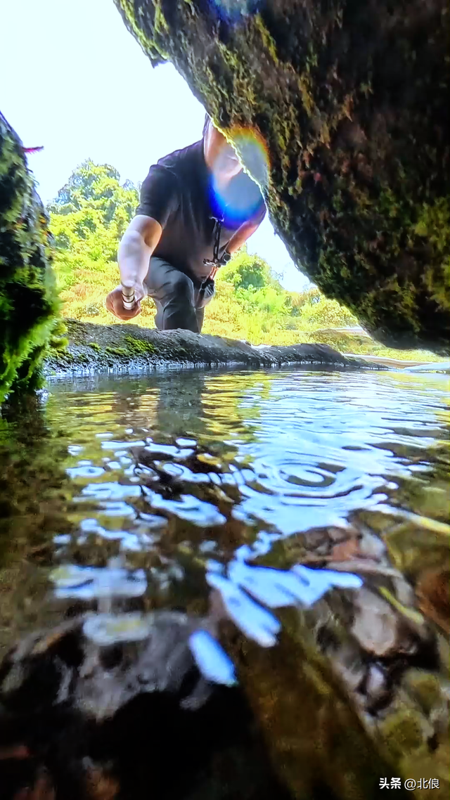 实测桂林宛田在水一汸小溪，景区升级暂停营业但仍允许游客自行游