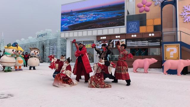 俄罗斯风情、鄂伦春文化场景……龙江交投冰雪大世界俄罗斯商品体验馆开馆