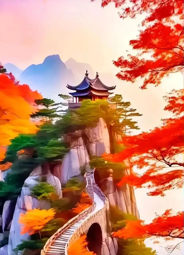 顶级绝美的秋色，秋韵，秋景，美醉了