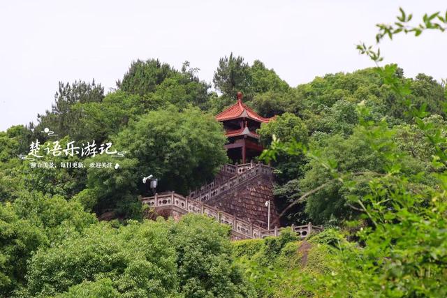 浙江绍兴曹娥江畔的古寺，黄墙黄瓦掩映在青山之间，幽静而美丽