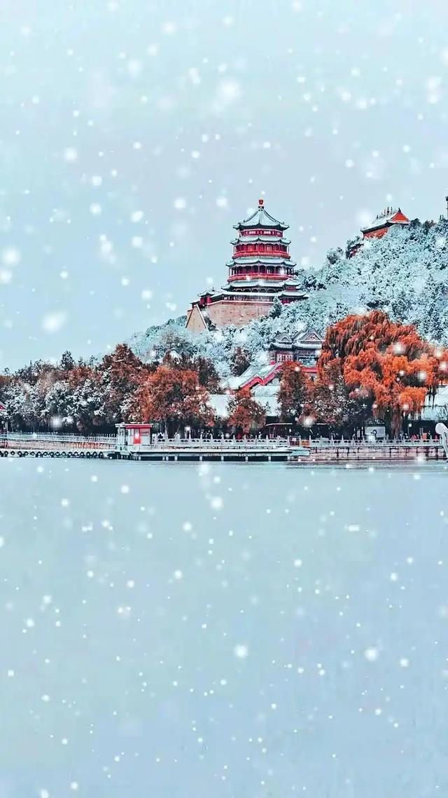 雪后颐和园:一键切换中式水墨长卷