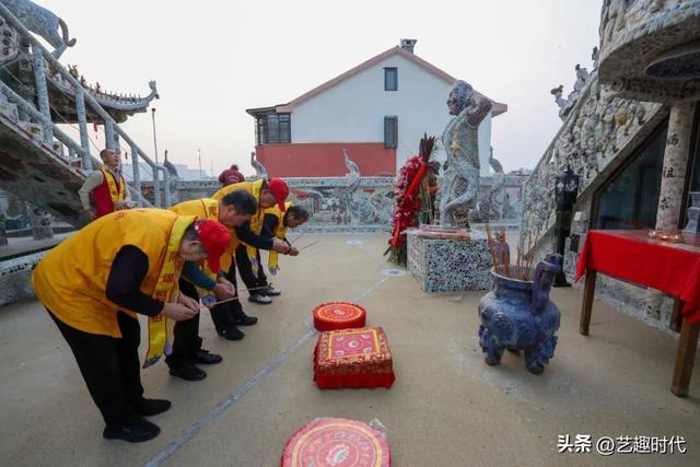 湄洲妈祖圣像安座天津瓷艺园 北方妈祖文化再添新地标