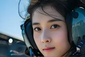 最美飞行员徐枫灿 - 空军花木兰 英姿飒爽图片