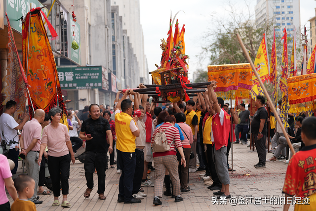 正月初七海口白沙新安关康庙行符 在水泥森林中寻找旧村的过年记忆