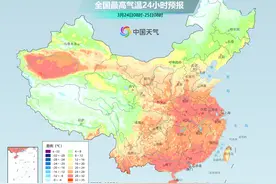 冷暖大逆转！25日起寒潮来袭，多地最高温重回个位数图片