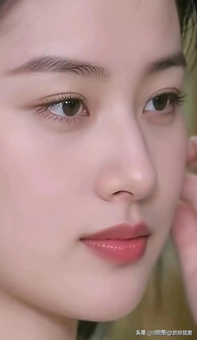 五官真漂亮,特别是鼻子很好看,绝世佳人