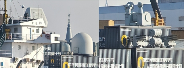 神秘货轮现身港口，集装箱布满导弹发射管，中国低成本武库舰？