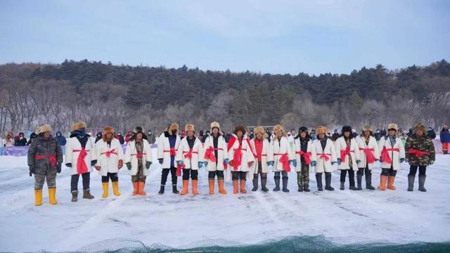 头鱼10888元成交！净月潭首届“潭鱼飞雁”冬捕活动启幕