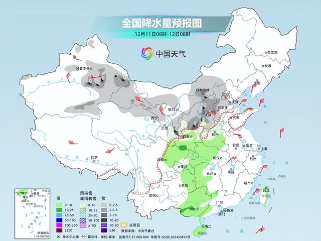 小到中雪+大雪！河北这些地方将迎今冬初雪