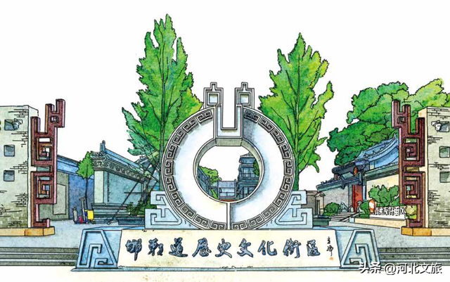 画家笔下的邯郸：千年人文古韵，浸染多彩现代生活