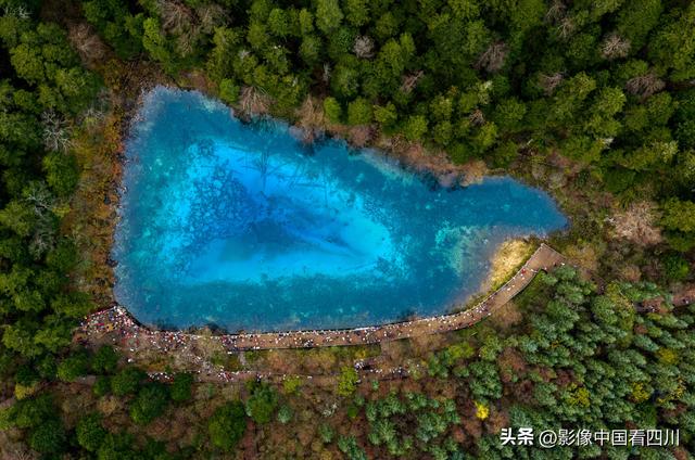 四川阿坝：金秋九寨美如画