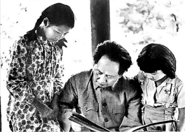72年李敏怀孕，独自来中南海探亲，毛主席怒道：孔令华太不像话了