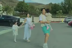 Rain金泰熙一家罕见曝光！穿着时尚氛围拉满，网友感叹像在拍韩剧图片