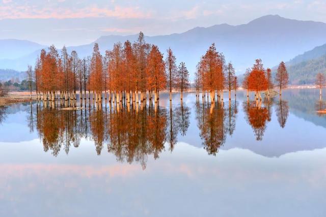 天空之镜，奇墅之秋 | 皖美冬日 | 第十五届安徽国际文化旅游节