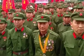 有关参战老兵补贴发放的问题，希望能够对他们多一些关爱!图片