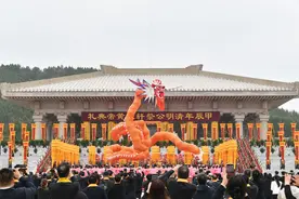 甲辰（2024）年清明公祭轩辕黄帝典礼在陕西黄陵举办 马英九希望同行台湾年轻人牢记根源，为炎黄子孙骄傲图片