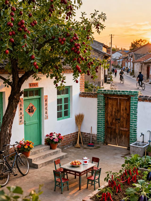 置身在城市里的繁华景象，抛不下乡村里的自然风光