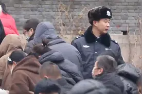 正月初五 千景公安全力护平安图片