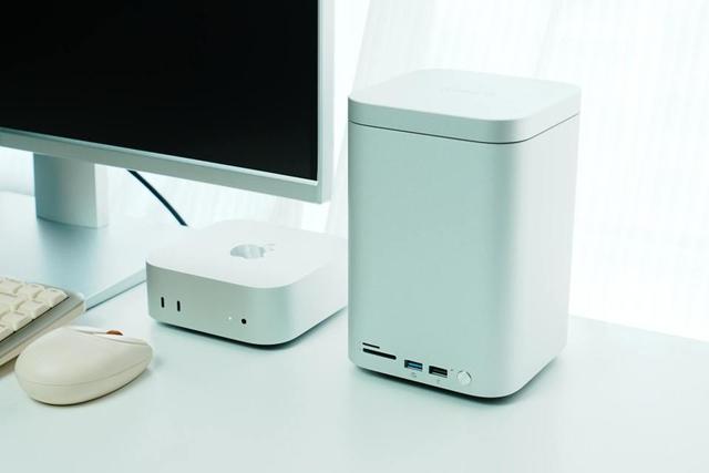 Mac mini最佳拍档！奥睿科MiniTower多功能桌面混合存储设备