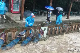 一个山西人在重庆仙女谷经历抗洪瞬间图片