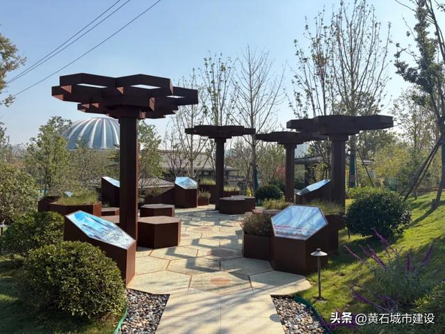 在鄂州 投资300万元！这座黄石展园正式建成