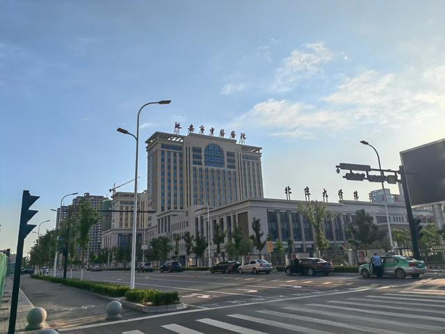 削山而建的延安新城