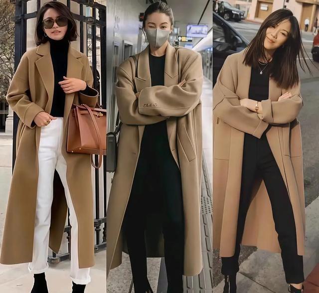 看了宋佳的大衣穿搭	，我悟了：大衣不配打底裤，鞋穿低跟，更优雅