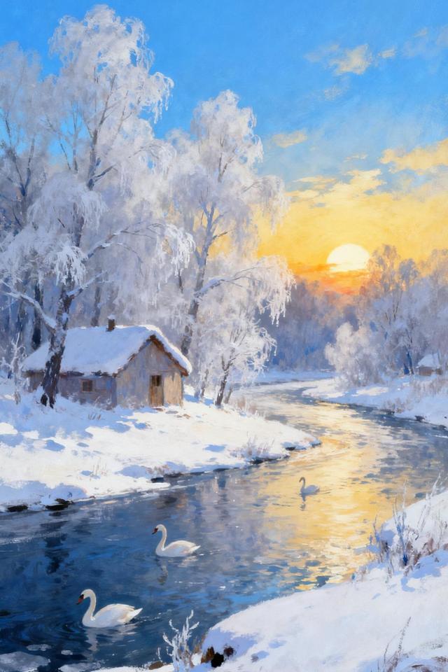 分享图片一漂亮的冬季美景