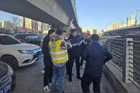 太原城管：太原市市政桥梁管理所加强“三河”复流工程桥梁安全监管图片