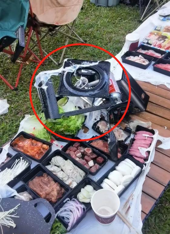 全女野营卡式炉爆炸后：甩锅商家失败，神操作被还原，曝更多细节